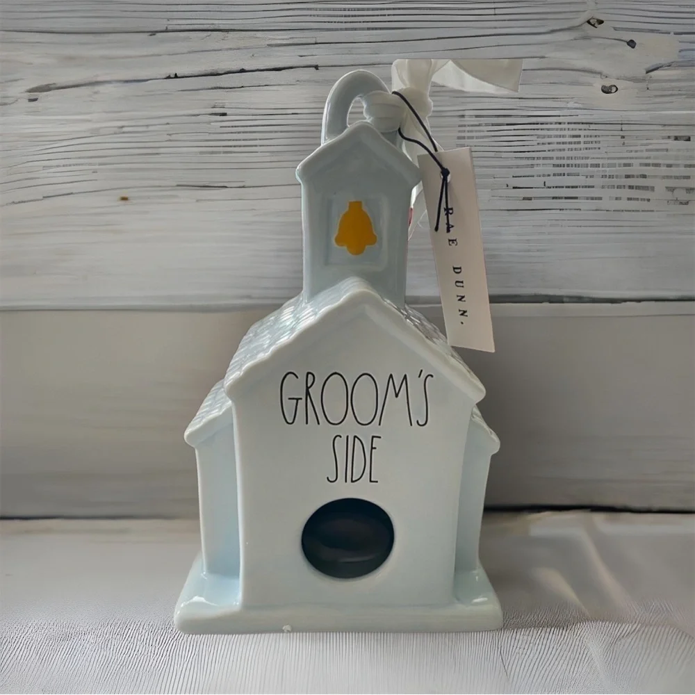 ⭐️HOST PICK⭐️NWT Rae Dunn Grooms Side Birdhouse